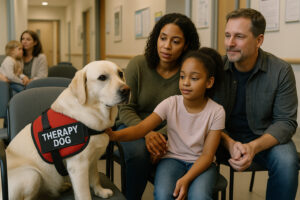 Labrador Retriever as a Therapy Dog