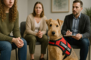 Lakeland Terrier as a Therapy Dog
