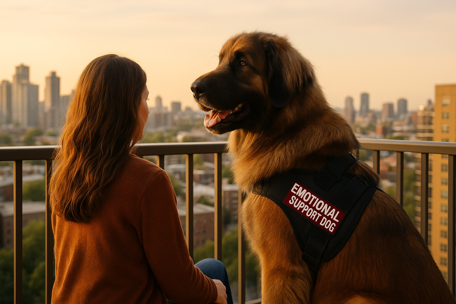 service dog breeds leonberger emotional support dog