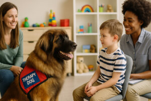 Leonberger as a Therapy Dog