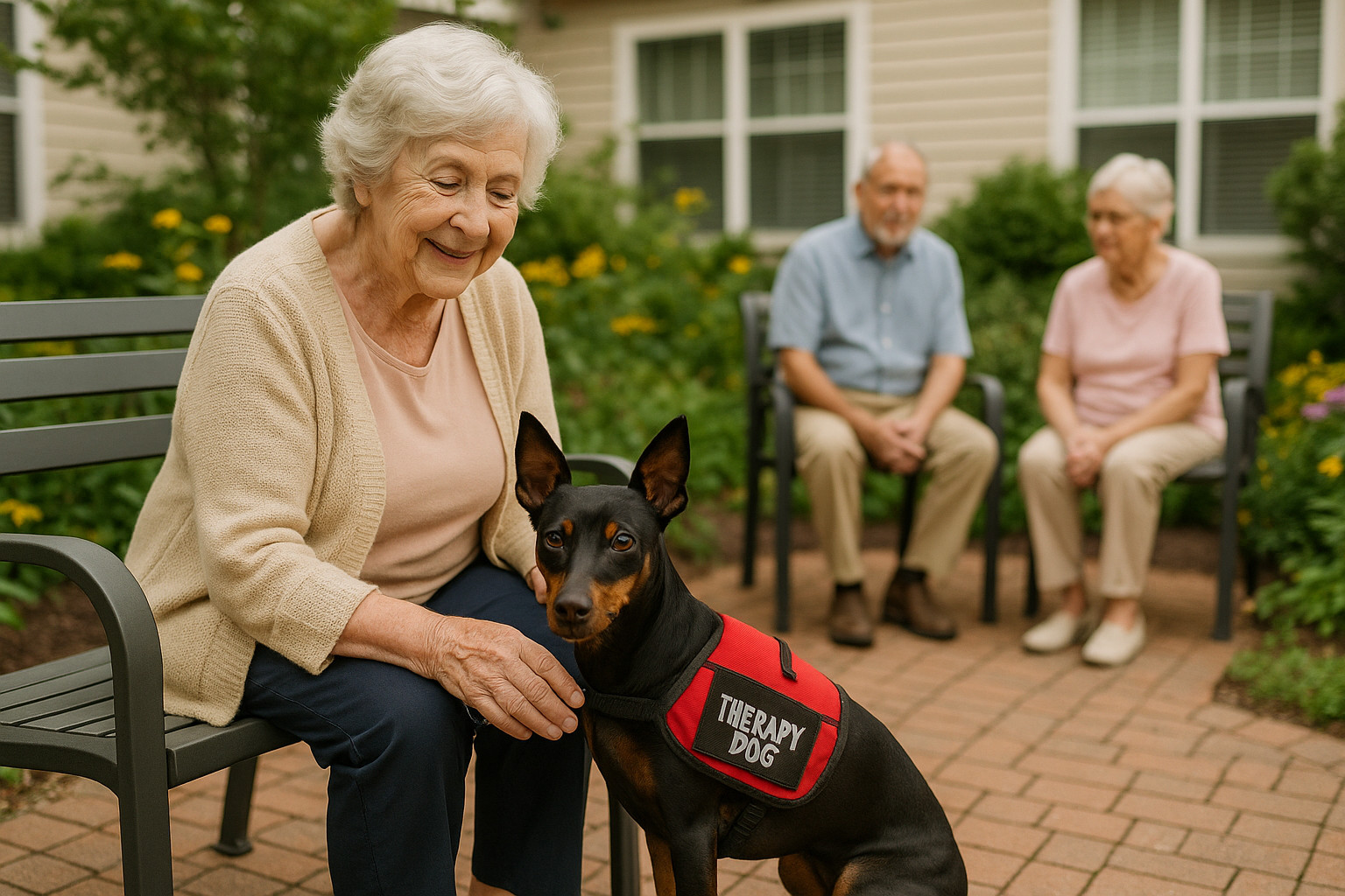 service dog breeds manchester terrier therapy dog