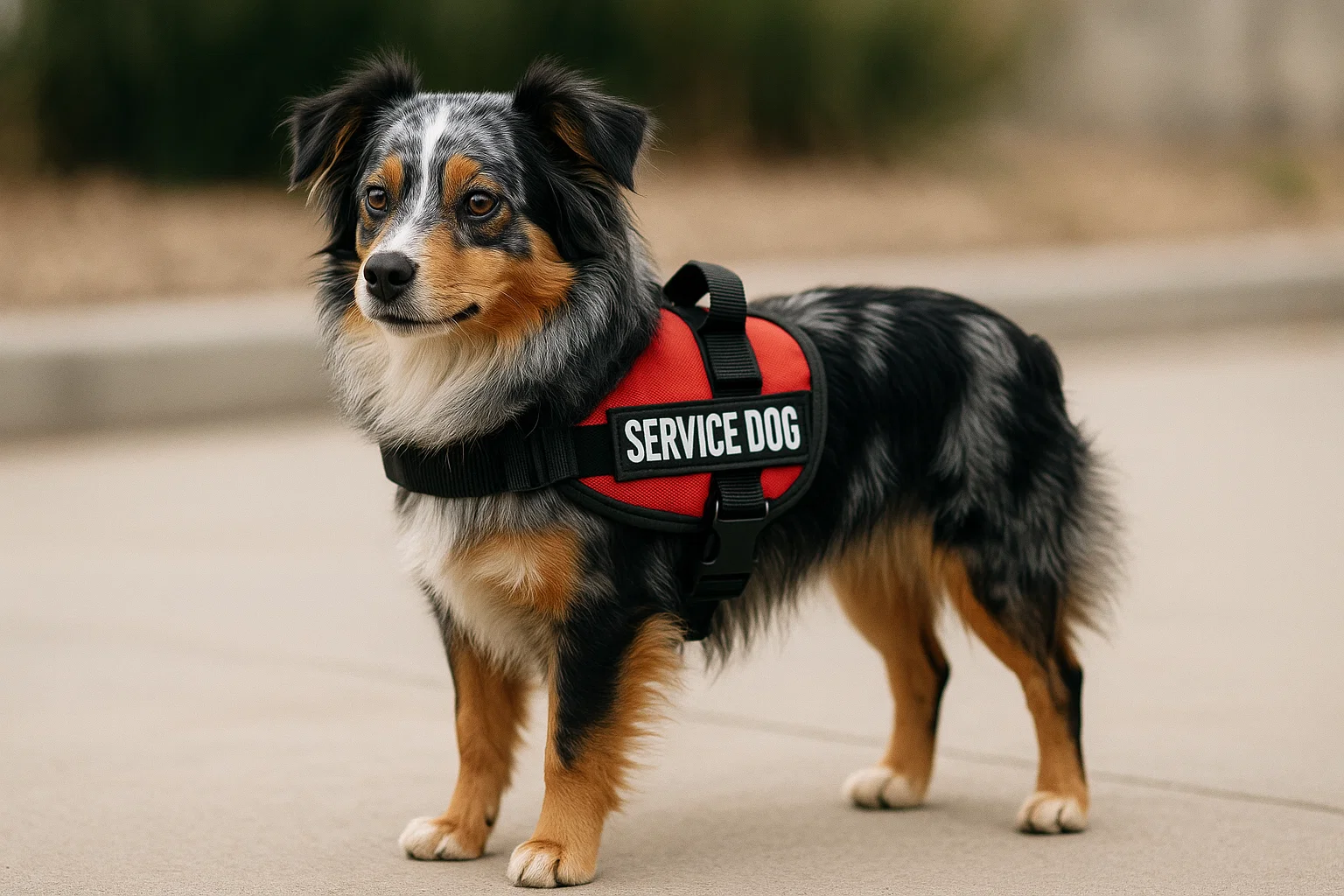 service dog breeds miniature american shepherd service dog