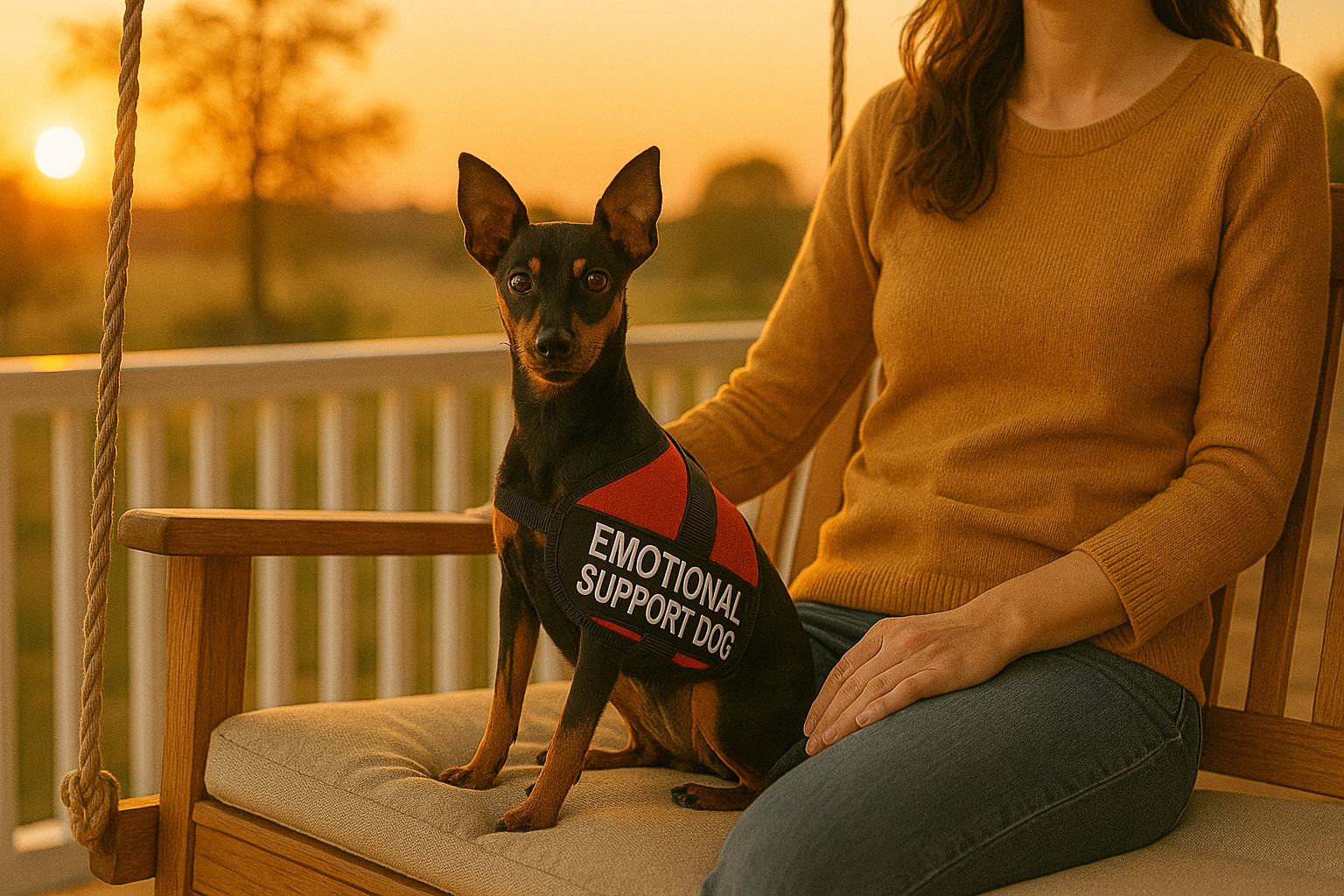 service dog breeds miniature pinscher emotional support dog