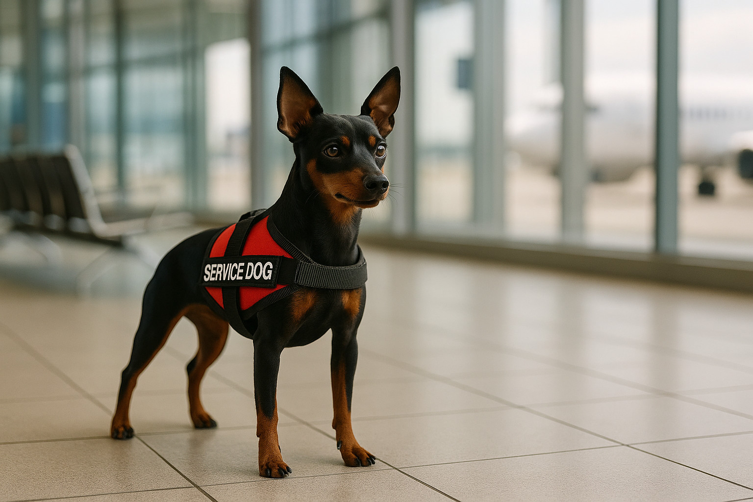 service dog breeds miniature pinscher service dog