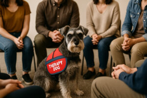 Miniature Schnauzer as a Therapy Dog