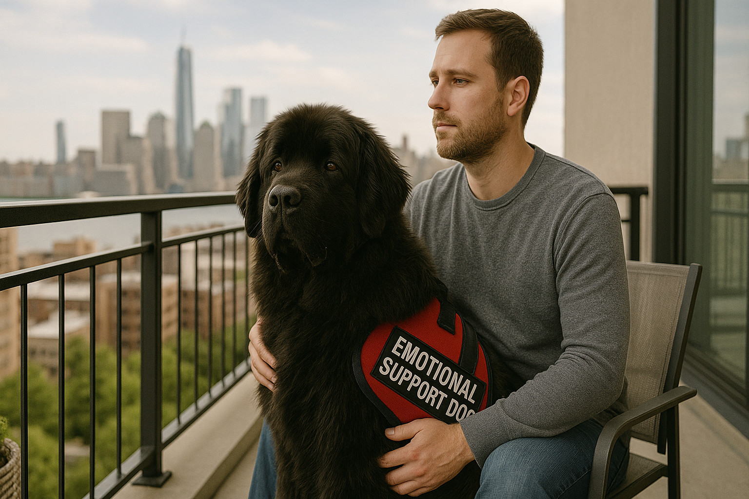 service dog breeds newfoundland emotional support dog