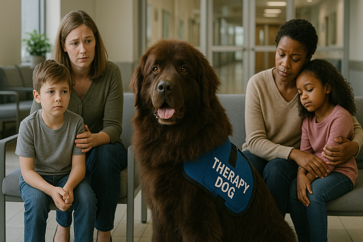 service dog breeds newfoundland therapy dog