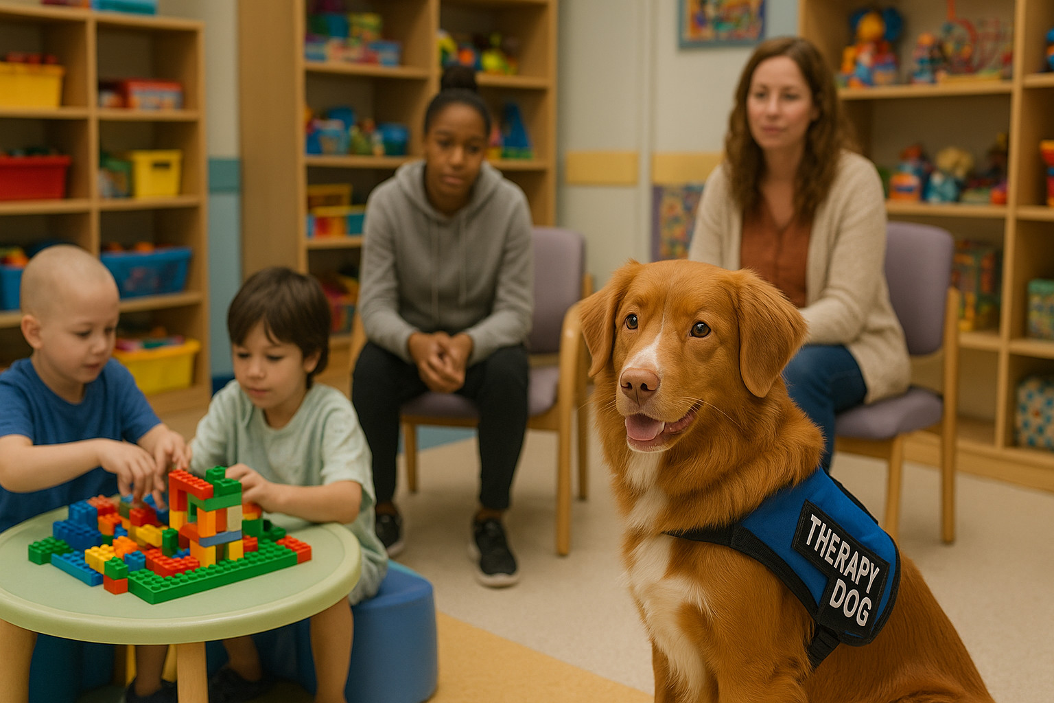 service dog breeds nova scotia duck tolling retriever therapy dog