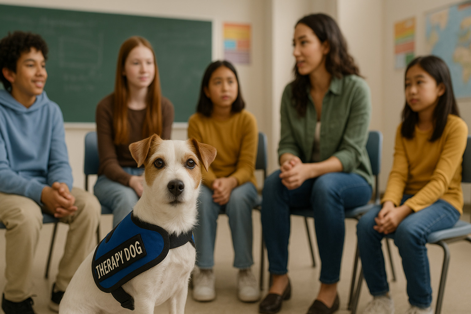 service dog breeds parson russell terrier therapy dog 1