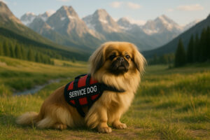 Pekingese as a Service Dog