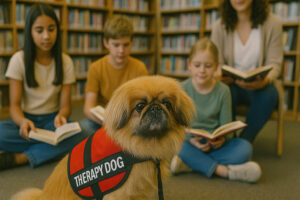 Pekingese as a Therapy Dog