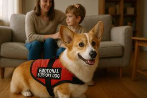 Pembroke Welsh Corgi as an Emotional Support Dog
