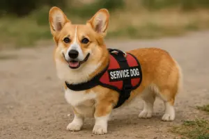 Pembroke Welsh Corgi as a Service Dog