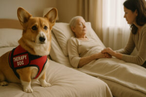 Pembroke Welsh Corgi as a Therapy Dog