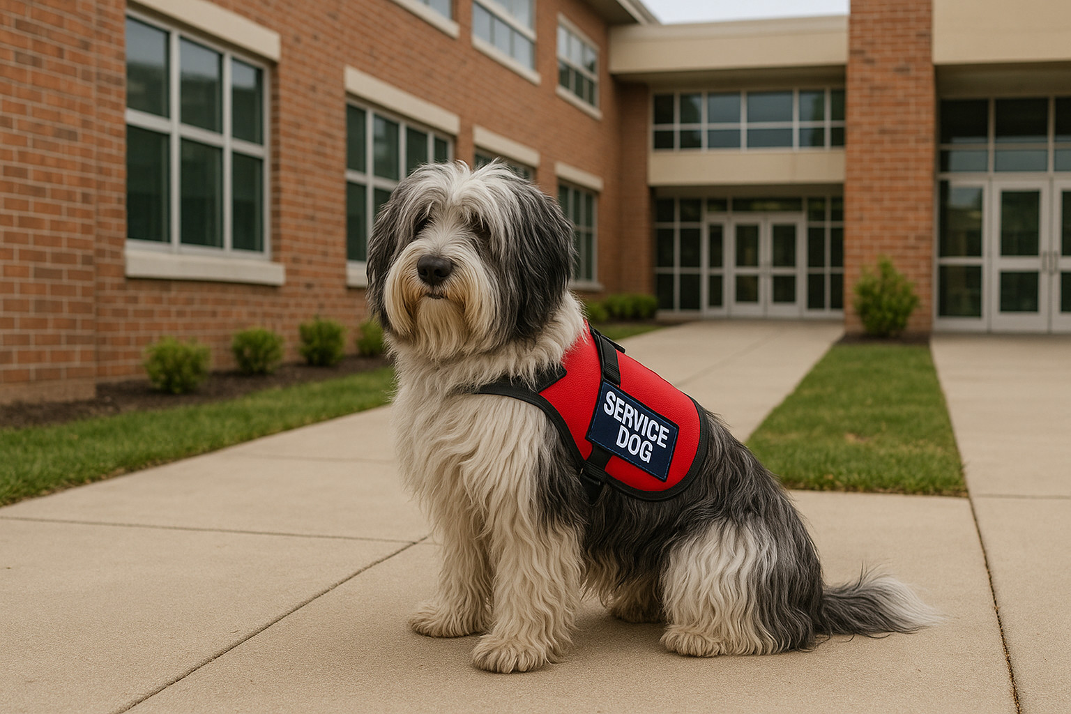 service dog breeds polish lowland sheepdog service dog