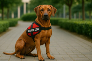 Rhodesian Ridgeback as a Service Dog