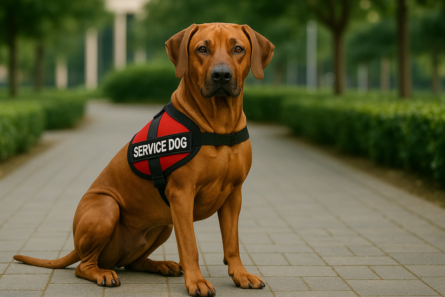 service dog breeds rhodesian ridgeback service dog