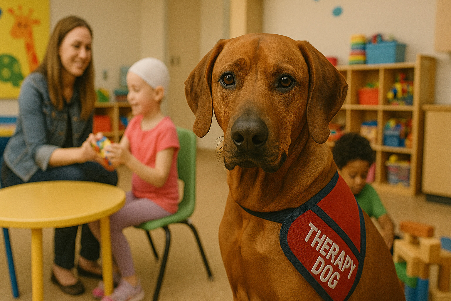 service dog breeds rhodesian ridgeback therapy dog