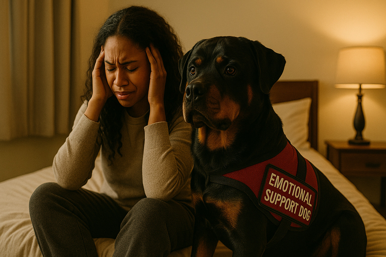 service dog breeds rottweiler emotional support dog