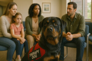 Rottweiler as a Therapy Dog