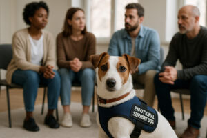 Russell Terrier as an Emotional Support Dog