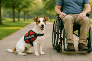 Russell Terrier as a Service Dog