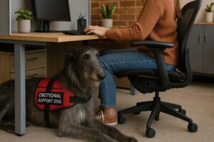 Scottish Deerhound as an Emotional Support Dog