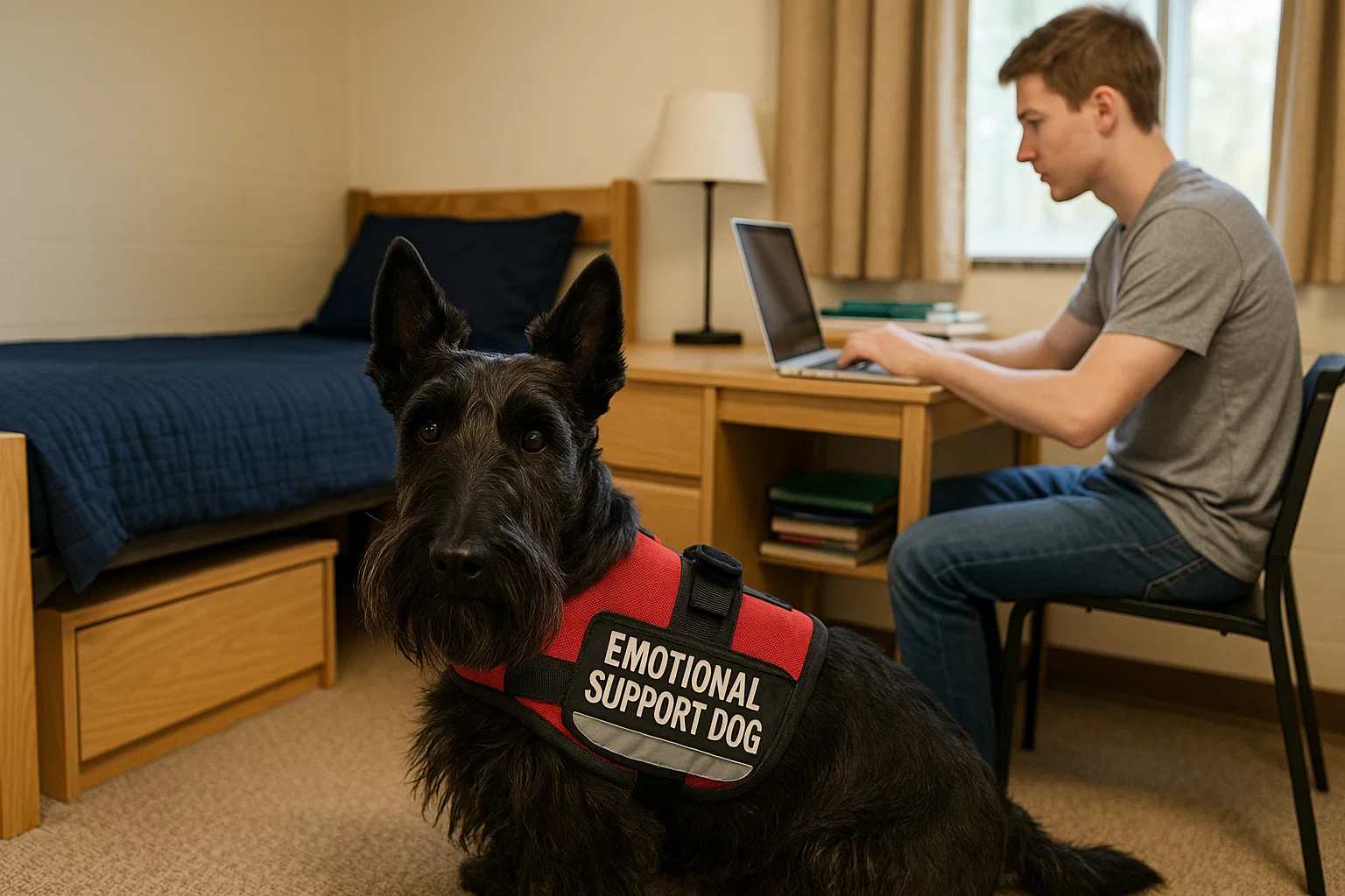 service dog breeds scottish terrier emotional support dog
