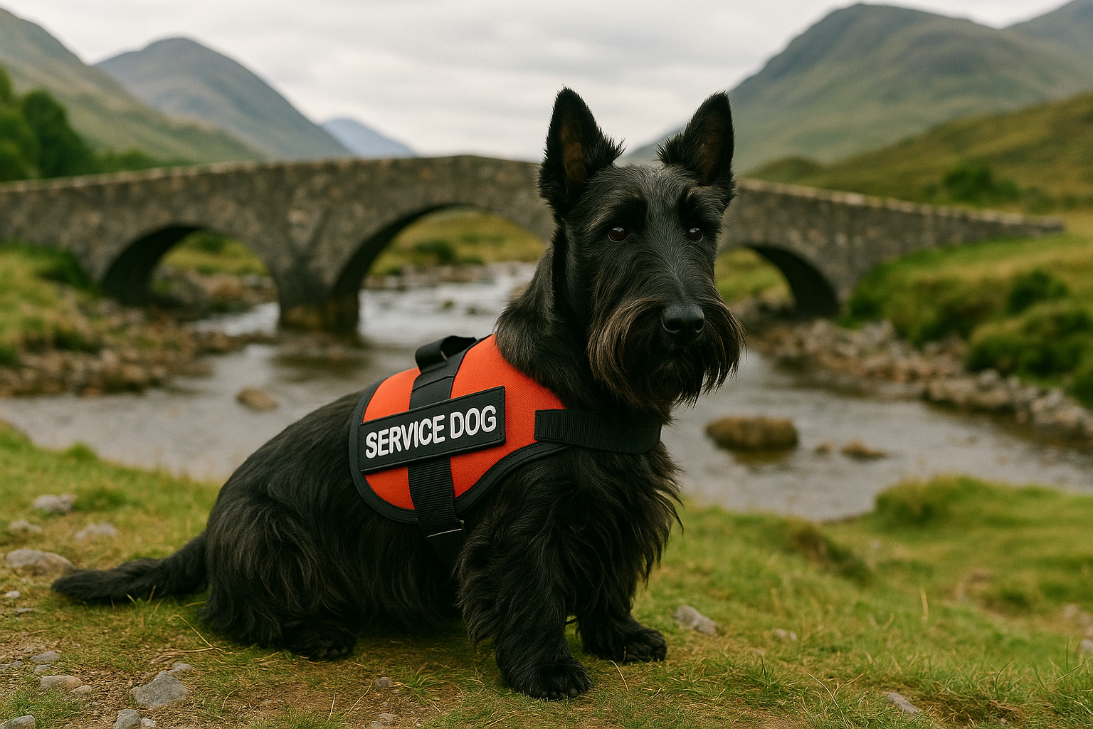 service dog breeds scottish terrier service dog