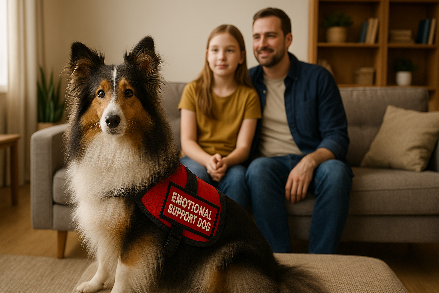 service dog breeds shetland sheepdog emotional support dog