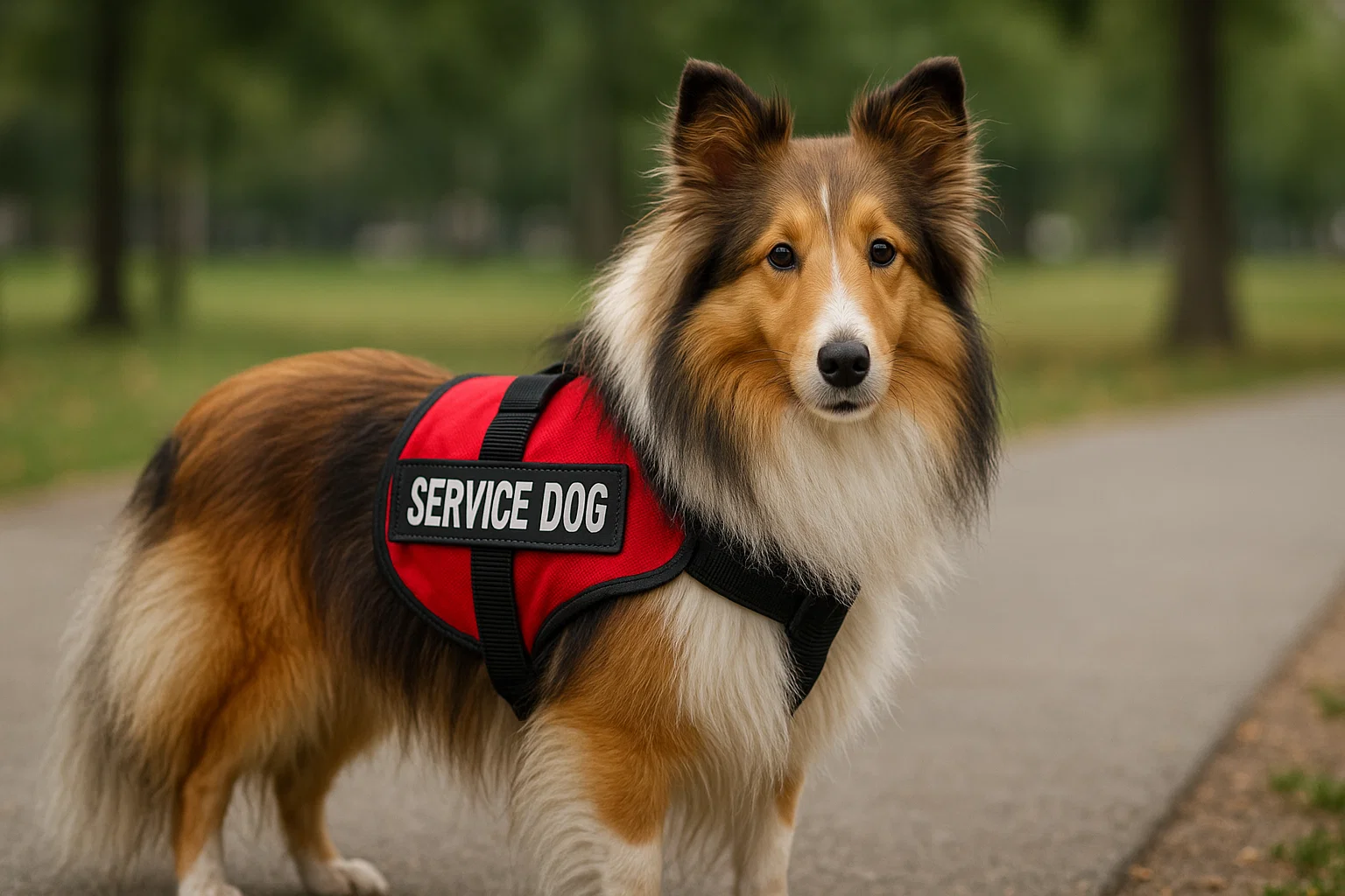 service dog breeds shetland sheepdog service dog