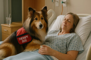 Shetland Sheepdog as a Therapy Dog