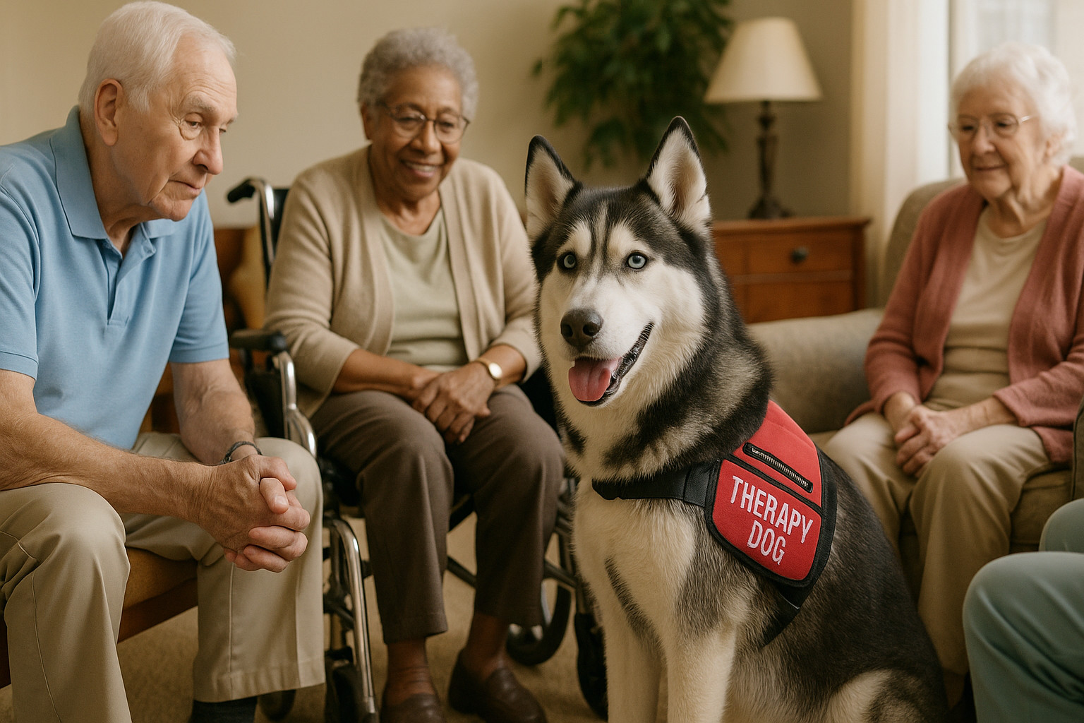 service dog breeds siberian husky therapy dog
