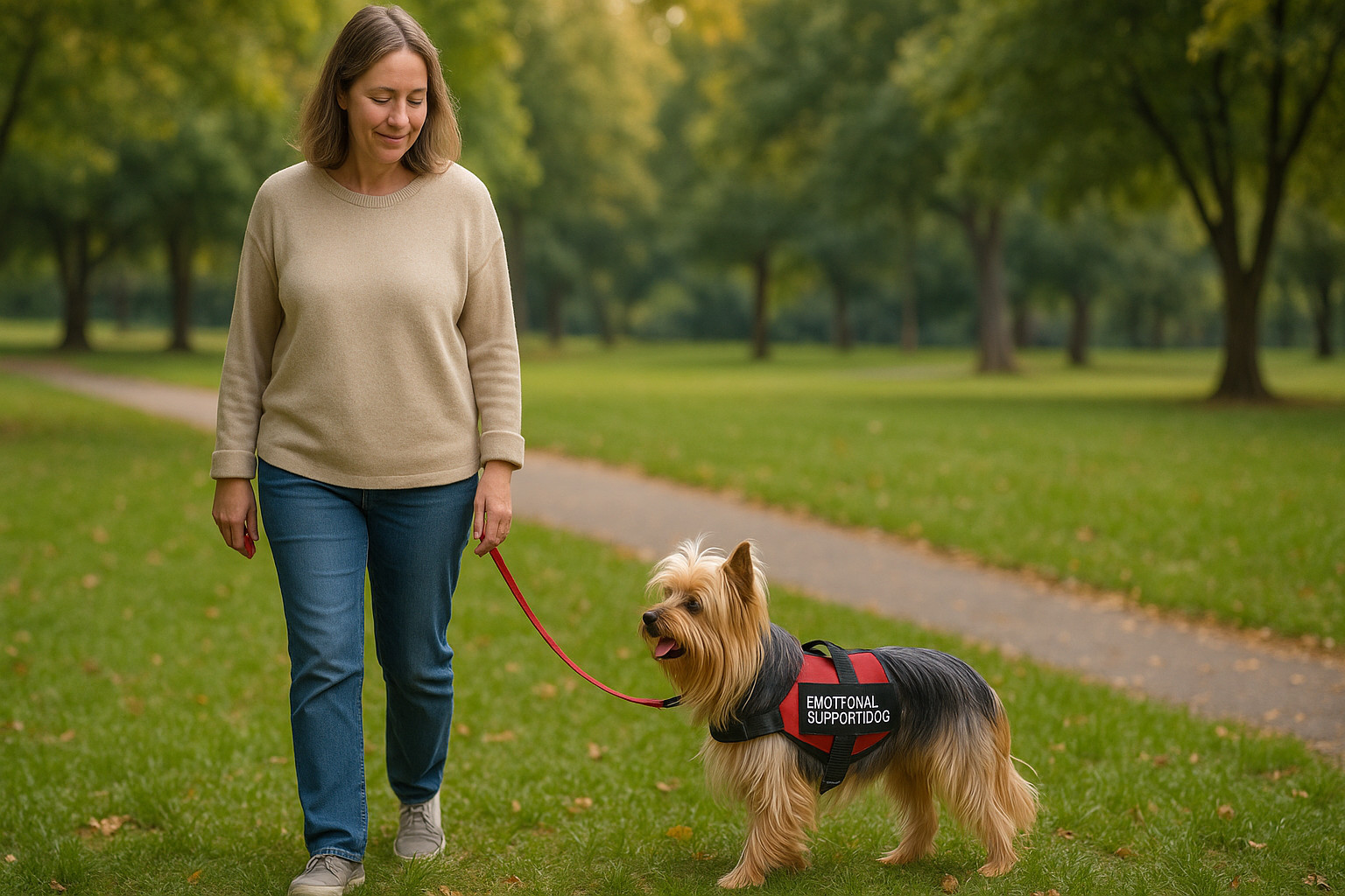 service dog breeds silky terrier emotional support dog