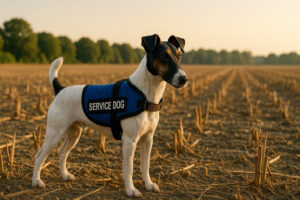 Smooth Fox Terrier as a Service Dog