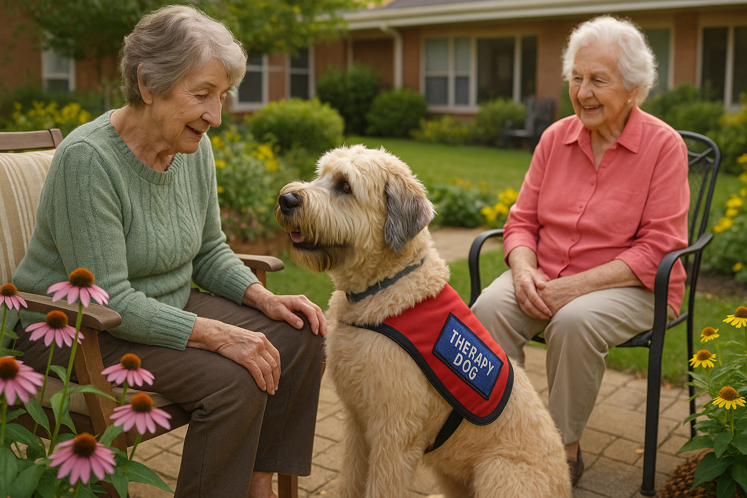 service dog breeds soft coated wheaten terrier therapy dog