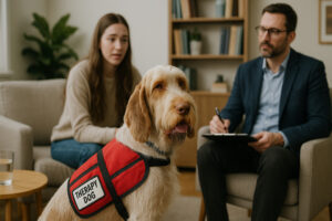 Spinone Italiano as a Therapy Dog