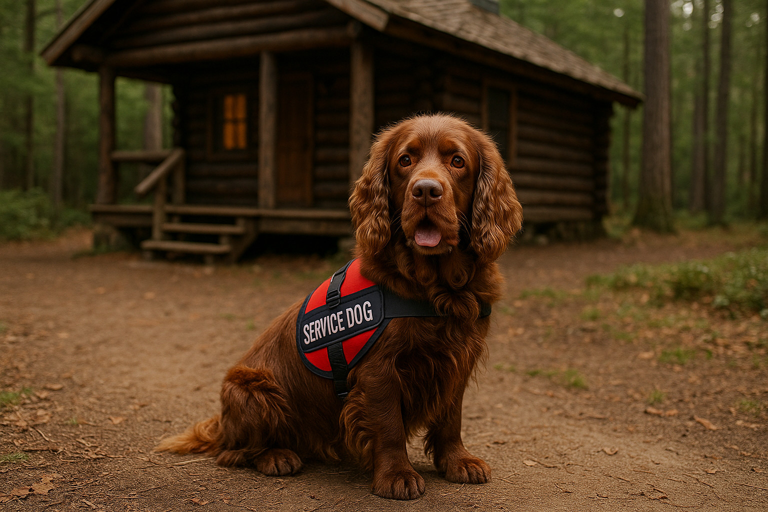 service dog breeds sussex spaniel service dog