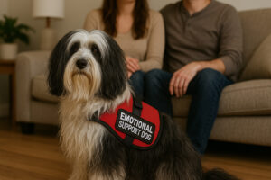 Tibetan Terrier as a Therapy Dog