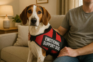 Treeing Walker Coonhound as an Emotional Support Dog