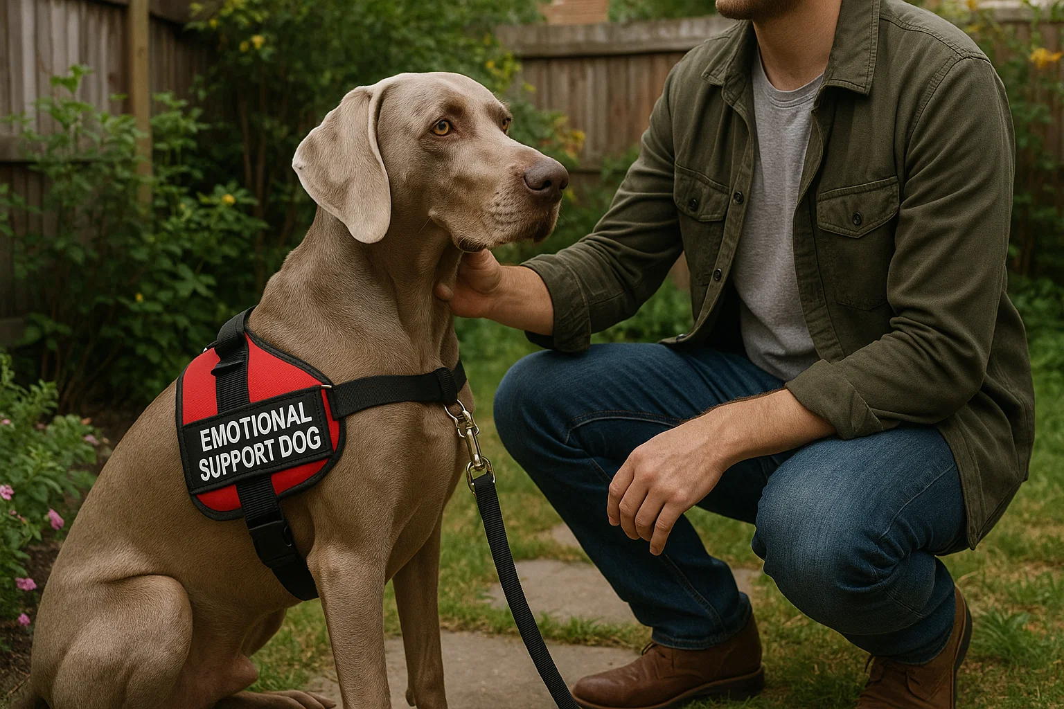 service dog breeds weimaraner emotional support dog