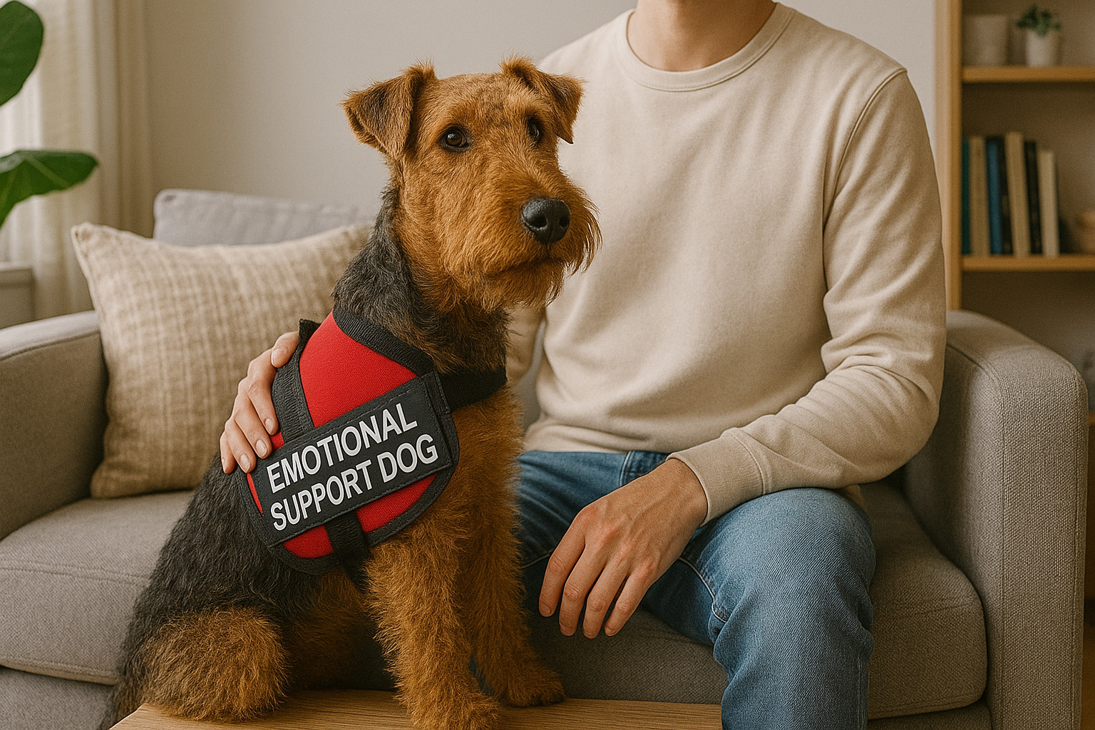 service dog breeds welsh terrier emotional support dog