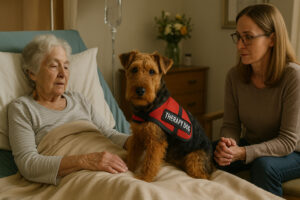 Welsh Terrier as a Therapy Dog