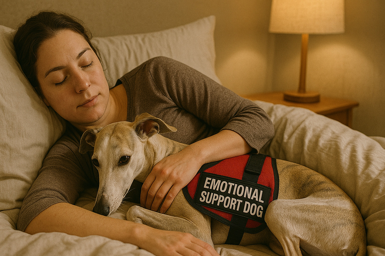 service dog breeds whippet emotional support dog