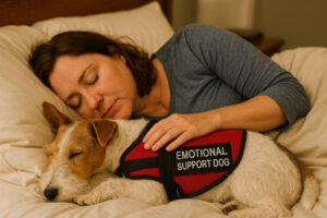 Wire Fox Terrier as an Emotional Support Dog
