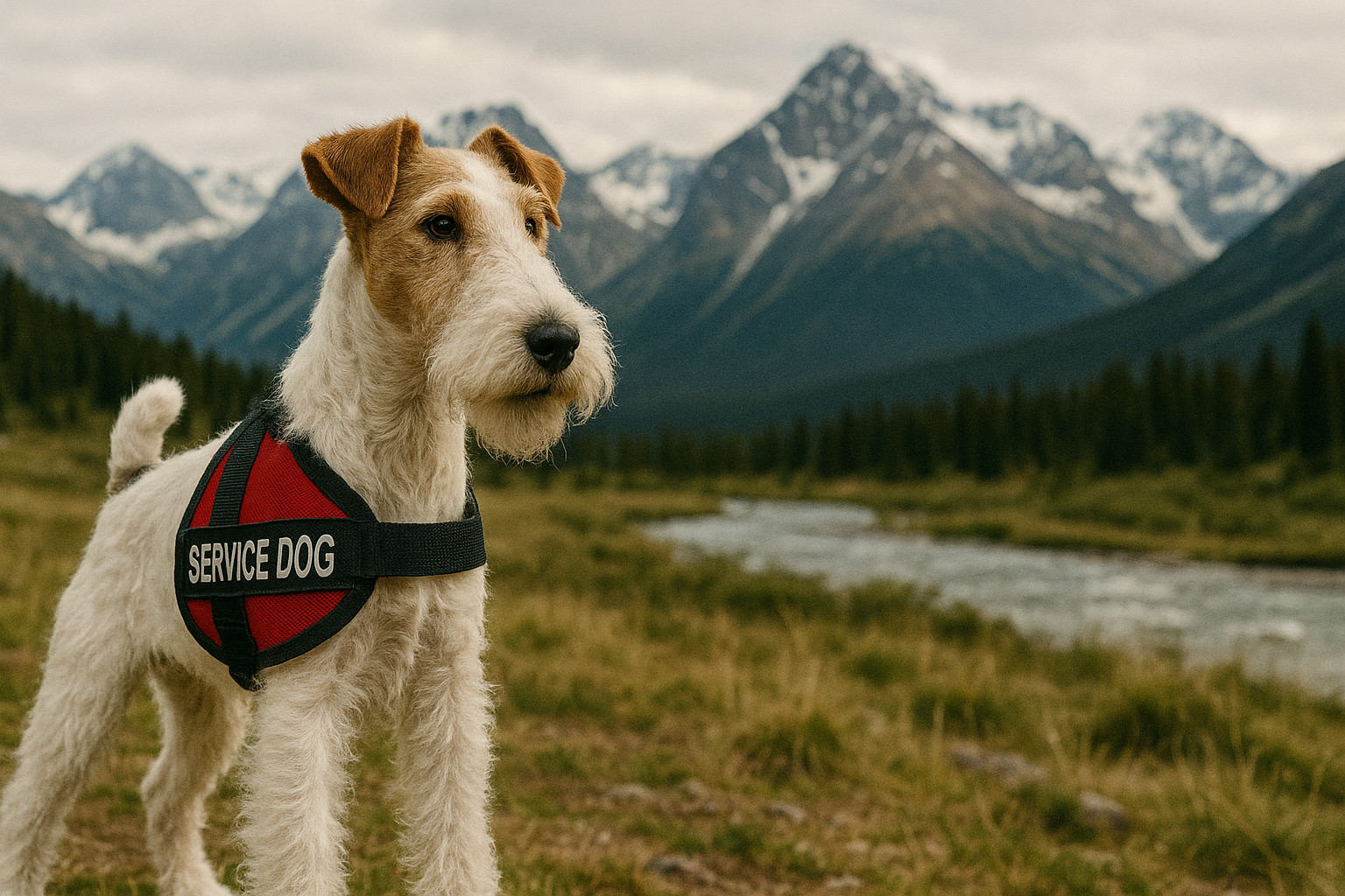 service dog breeds wire fox terrier service dog