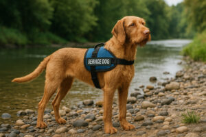 Vizsla as a Service Dog
