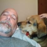 Hanging out with my boy