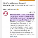 Scammed by you are not legit