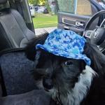 Sporting my sun hat